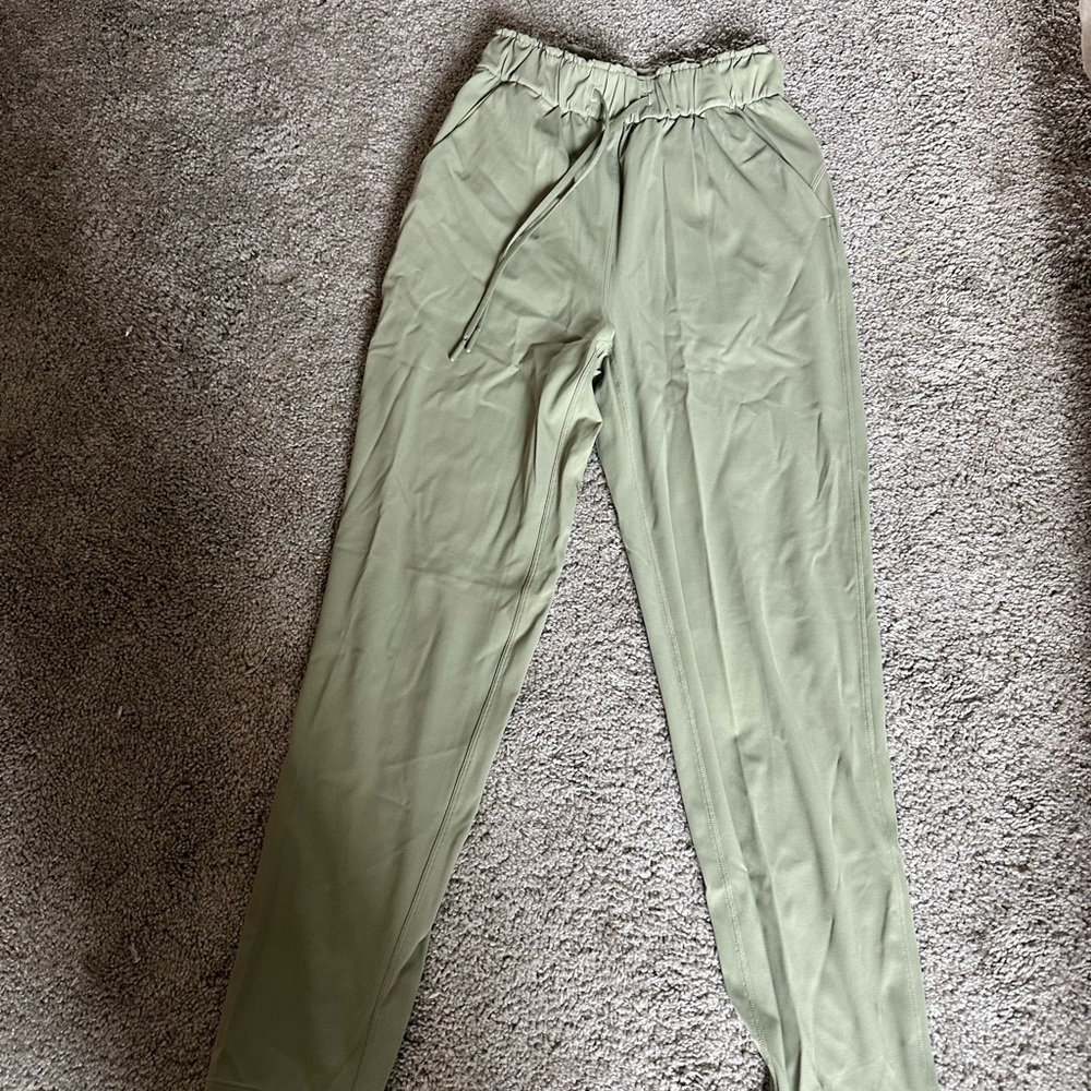 Olive Green Lululemon Pants